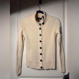 Lauren Ralph Lauren Cream Sweater